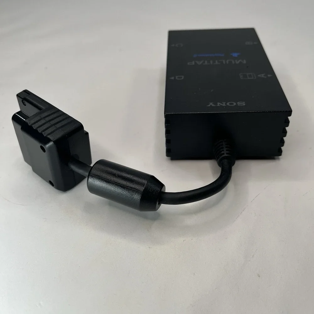 PlayStation 2 Multitap Adapter Game Accessory Multiplayer SCPH-10090 Untested